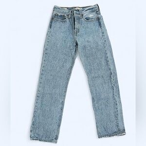 Levi's Light Blue Wedgie Straight Jeans